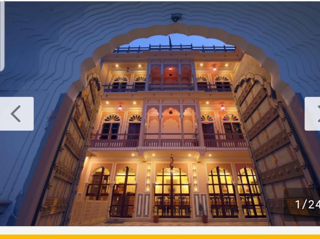 Raj Rajeshwari Haveli Jaipur Exterior foto